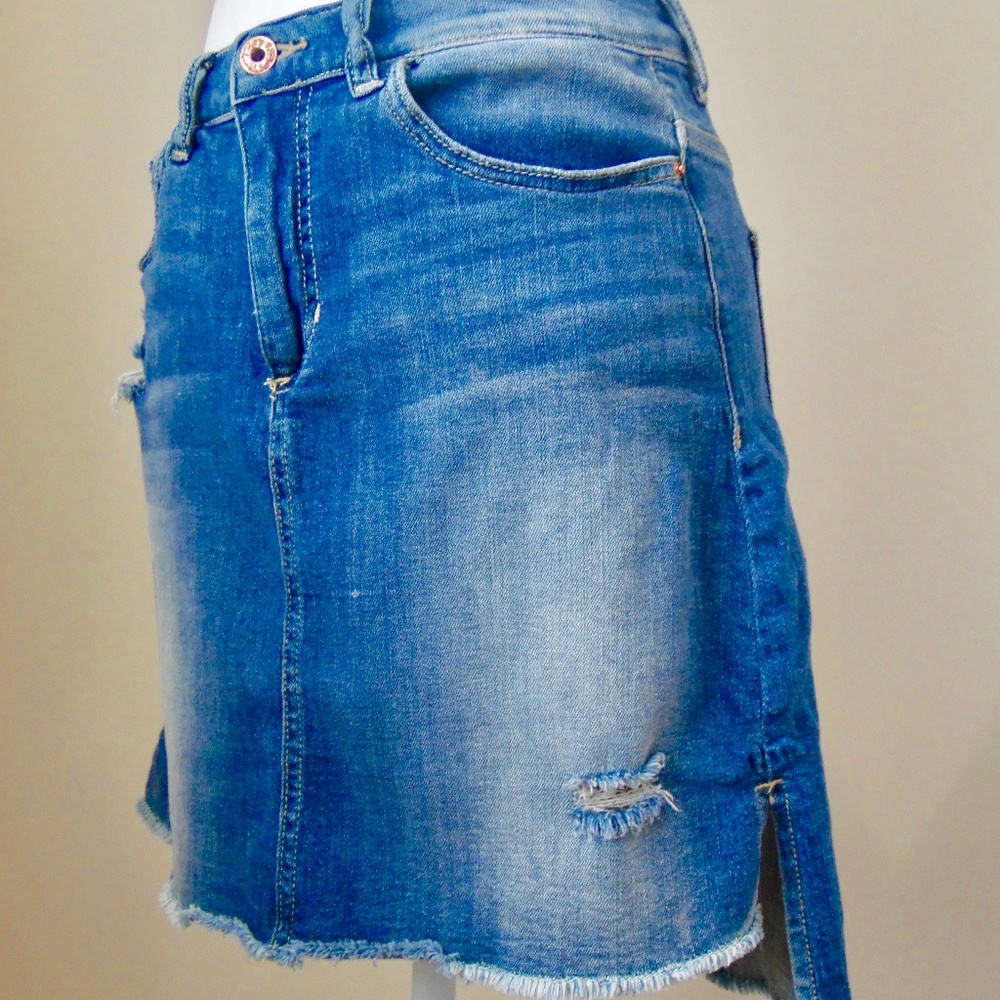 Denim Rockstar Skirt